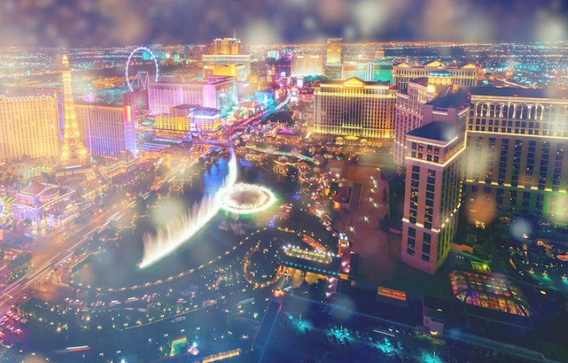 Bellagio Fountains in Las Vegas
