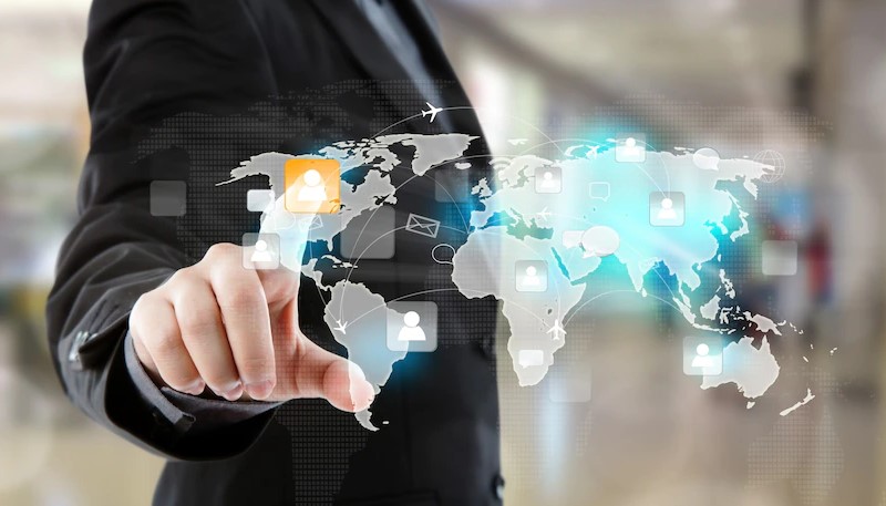 business touch 3d screen