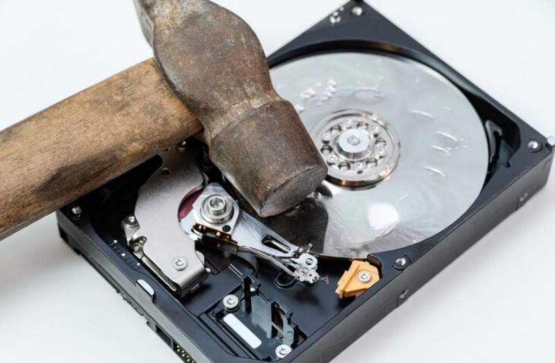HAMMER ON HARD DRIVE