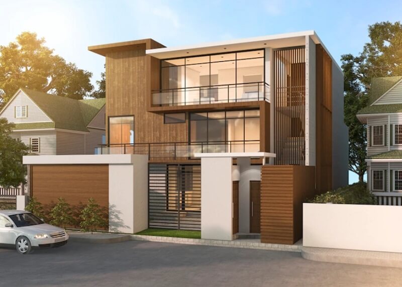 house front door