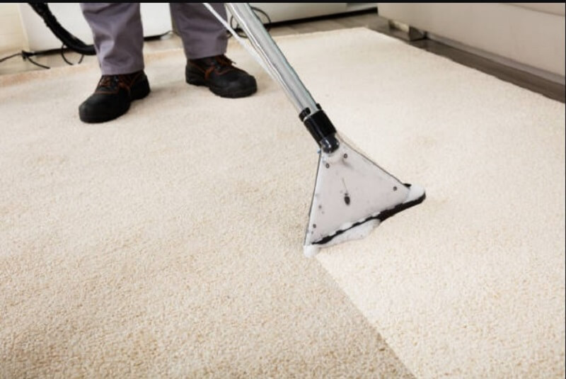 carpet clean with vacuum cleaner