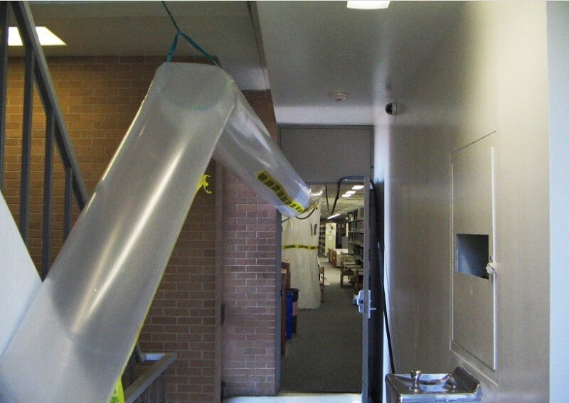 asbestos-abatement-temporary-air-duct