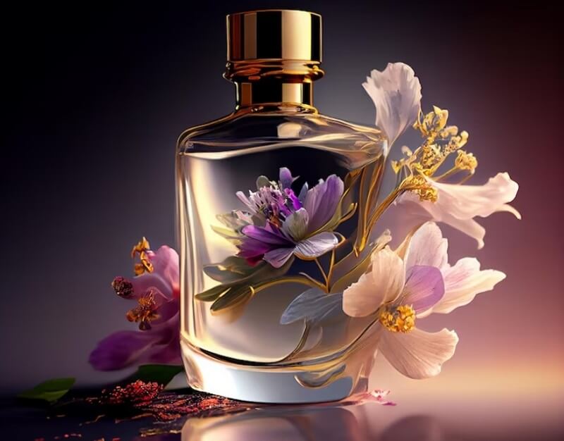 Vanilla Perfume Bottle